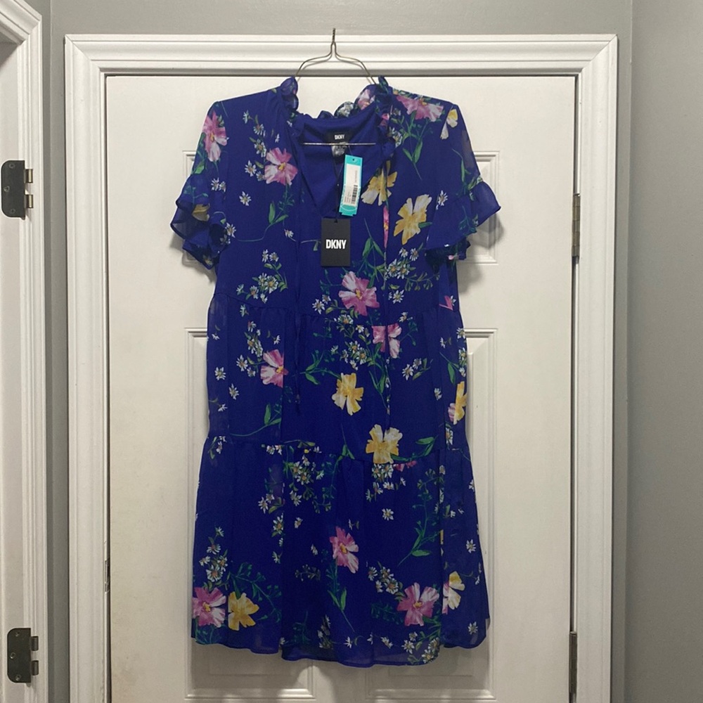DKNY floral dress (NWT) size 12